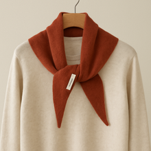 Load image into Gallery viewer, Pure Wool Triangle Scarf