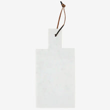 Load image into Gallery viewer, White Marble Chopping Board with Handle