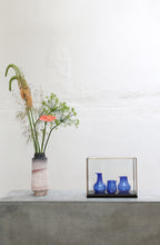 Load image into Gallery viewer, Trio of Recycled Blush Glass Vessels
