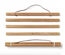 Load image into Gallery viewer, Magnetic Teak / Pine Wood Poster Frame 40cm