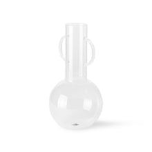 Load image into Gallery viewer, Glass Vase with Two Handles
