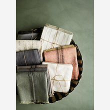 Load image into Gallery viewer, Striped Heavy Linen Tea Towel
