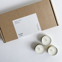 Load image into Gallery viewer, Oakwood & Tobacco Soy Wax Tealights Gift Box of 15