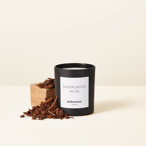 Sandalwood & Musk Hand-Poured Candle 170g