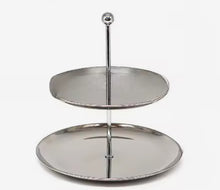 Load image into Gallery viewer, Stainless Steel Tiered Serving Plate
