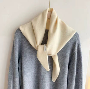 Merino Wool Triangle Scarf