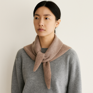 Merino Wool Triangle Scarf