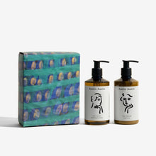 Load image into Gallery viewer, Cedar &amp; Patchouli Exfoliating Hand Soap &amp; Hand Cream duo
