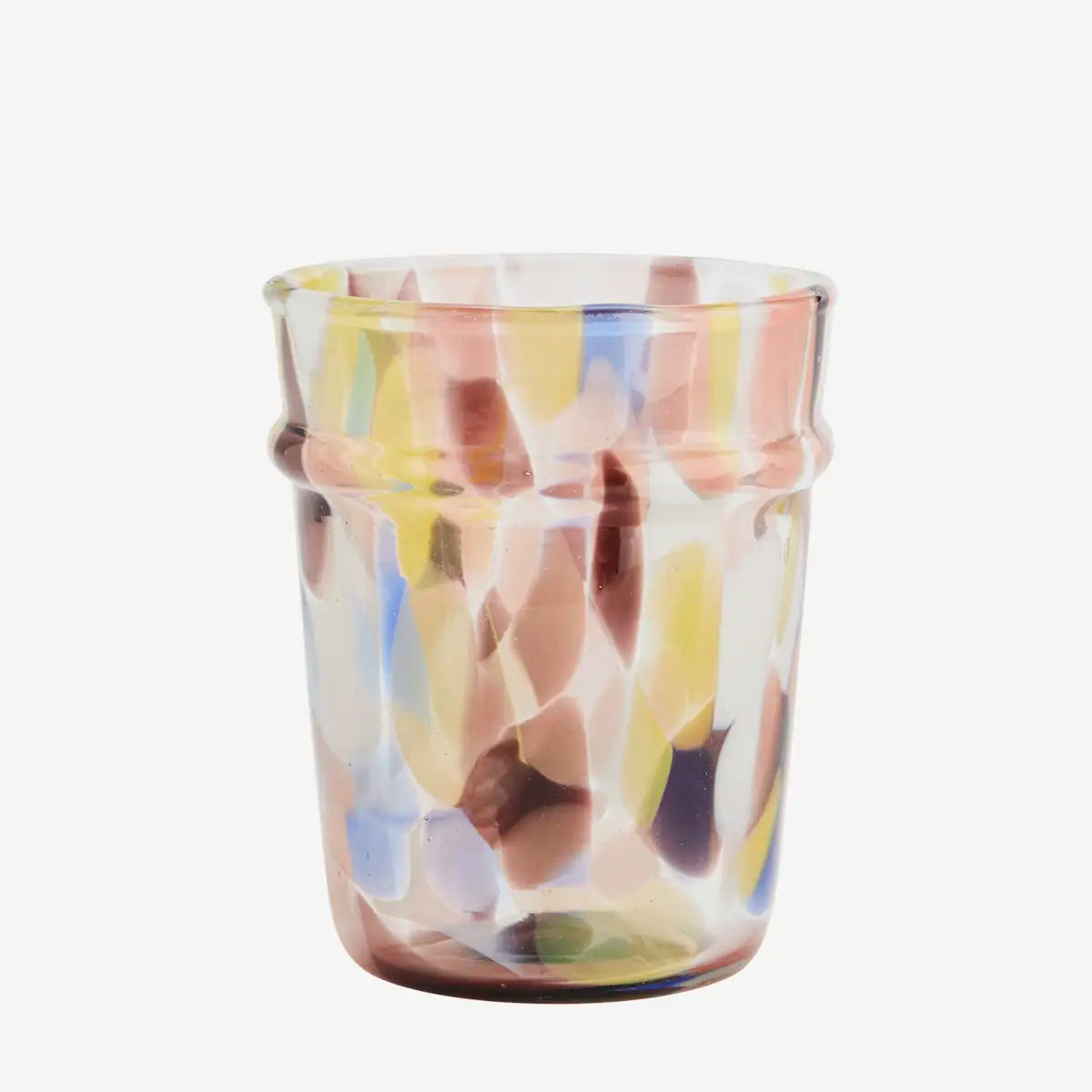 Mottled Drinking Glass