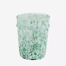 Load image into Gallery viewer, Mint Mottled Drinking Glass
