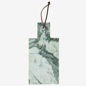 Green Marble Chopping Board with Handle