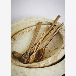 Hand Carved Wooden Ladle