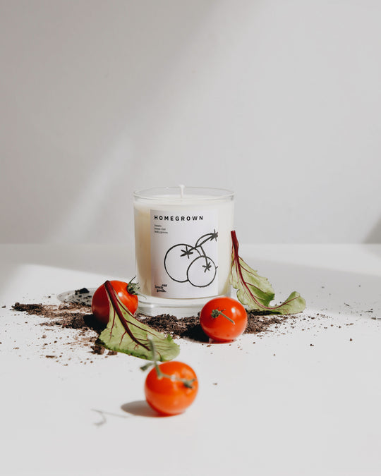 Homegrown Tomato, Lemon & Leafy Greens Scented Candle