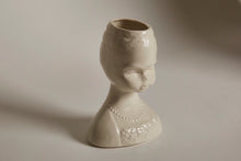 Load image into Gallery viewer, Gloss Porcelain Frida Kahlo Bust Vase

