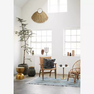 Trio of Organic Shaped Mottled Baskets