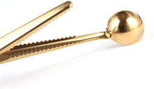 Load image into Gallery viewer, Brass Scoop Spoon with Clip
