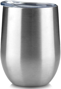 Stainless Steel Thermal Reusable 12oz Coffee Cup