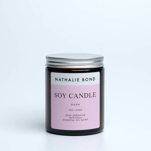 Rose & Patchouli Bloom Candle