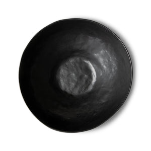 Large Black Porcelain Bowl