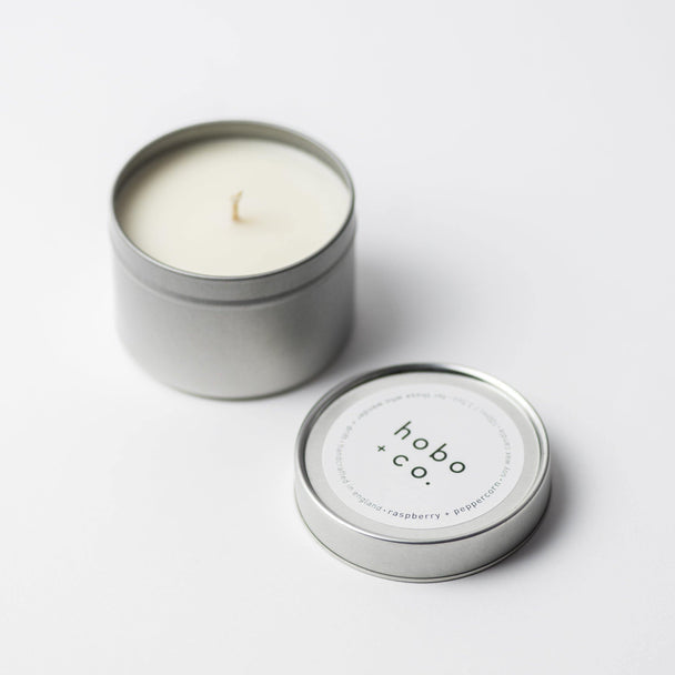 Raspberry & Peppercorn Small Candle Tin