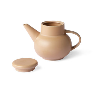 Putty Ceramic Bubble Teapot