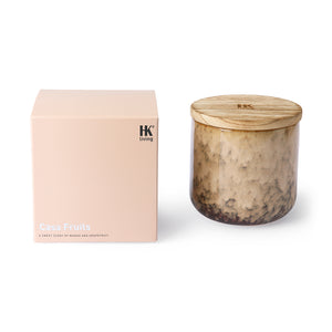 Grapefruit & Mango Scented Ceramic Candle