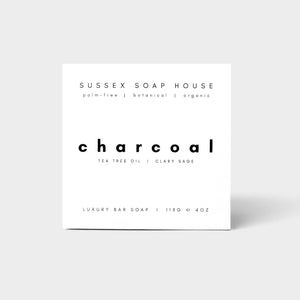 Organic Charcoal Detoxifying Soap Cube