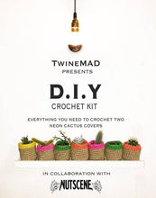 Load image into Gallery viewer, DIY Jute Twine Pot Making Crochet Kit
