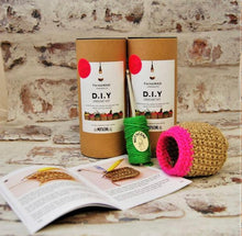 Load image into Gallery viewer, DIY Jute Twine Pot Making Crochet Kit
