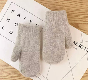 Angora Double Layer Mittens