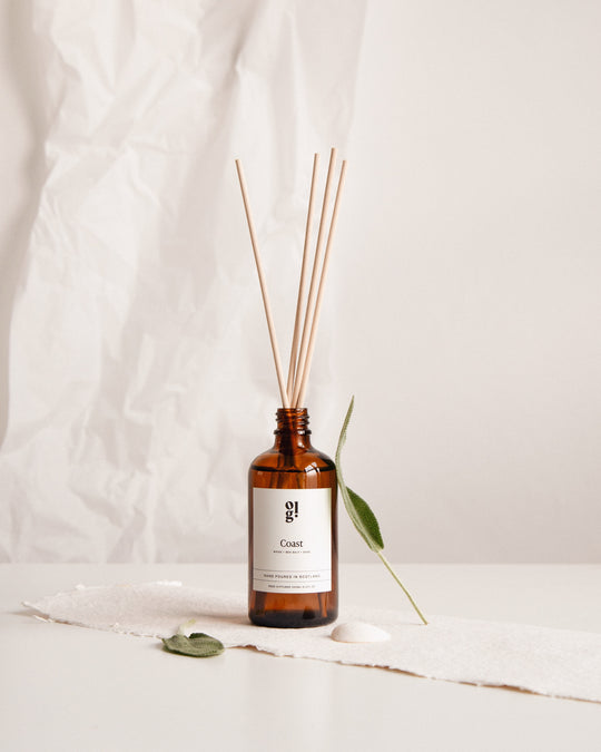 Wood, Sea Salt & Sage Reed Diffuser