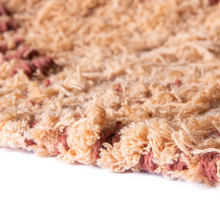 Load image into Gallery viewer, Peach Cotton Tufted Runner Rug
