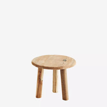 Load image into Gallery viewer, Recycled Wooden Milking Stool
