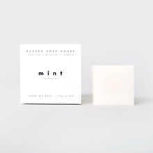 Load image into Gallery viewer, Organic Mint Cleansing &amp; Refreshing Soap Cube
