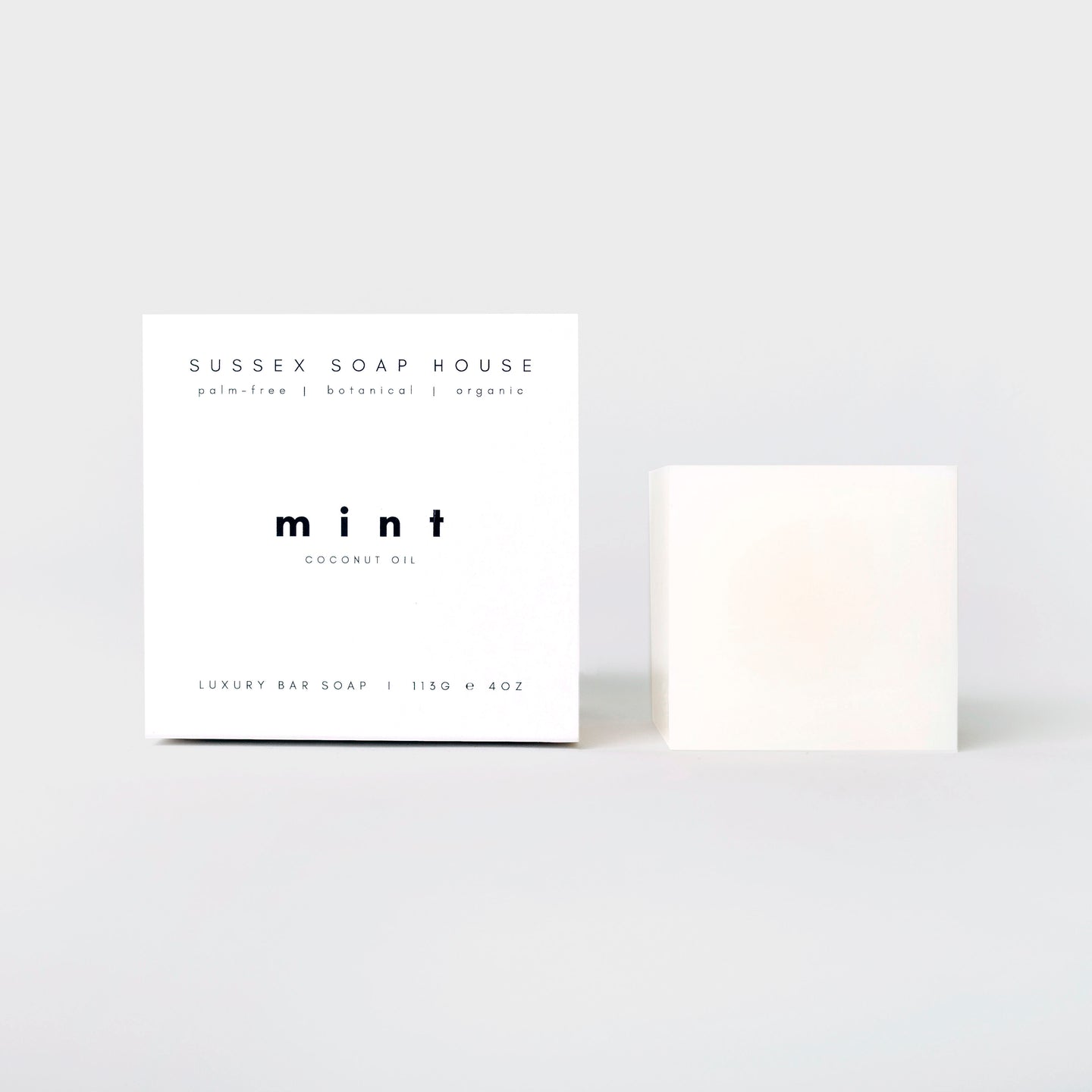 Organic Mint Cleansing & Refreshing Soap Cube