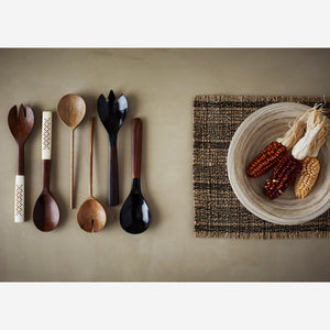 Pair of Wooden Salad Servers
