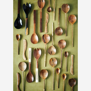 Pair of Wooden Salad Servers