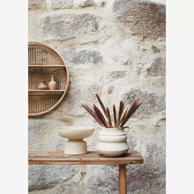 Load image into Gallery viewer, Recycled Paper Ecru Papier-Mâché Pot
