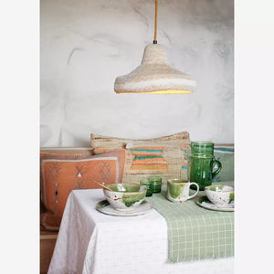 Green Recycled Glass Beldi Jug