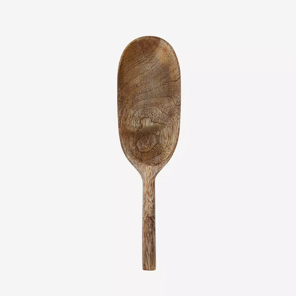 Long Wooden Scoop Spoon
