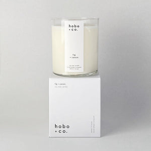 Fig & Cassis Large Glass Candle