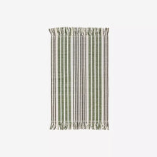 Load image into Gallery viewer, Striped Cotton Bath Mat
