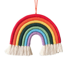 Load image into Gallery viewer, Handwoven Rainbow Wall Hanging

