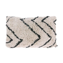 Load image into Gallery viewer, Rectangular Zig Zag Tufted Cotton Cushion

